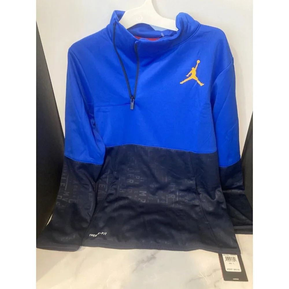 New With Tags Big‎ Kids Boys Jordan Pulliver Jacket Sz Large​